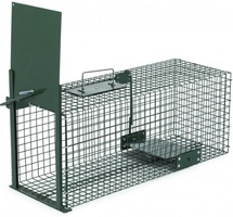 Jaula Captura Conejos Pintada 23x60x23 cm