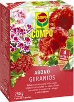 Abono Geranios Compo 750gr