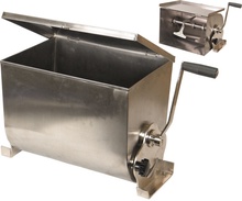 Amasadora Mezcladora Manual Inoxidable 32 litros