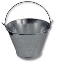 Cubo Conico Galvanizado 11