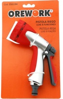 Pistola Riego Orework Luxe 8 Funciones
