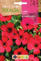 Semilla Lino de Grande Flores Rojo