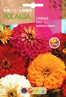 Semilla Zinia Mammouth Gigante Variada