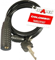 Cable Bici Espiral Llave 120 cm