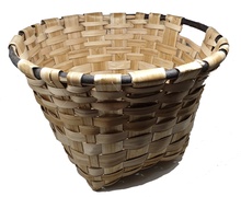 Cesto Madera Redondo Artesanal N�4