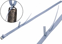 Correa Ganado Cromo 120x5 cm