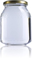 Tarro Cristal con Tapa 1kg Bajo Tarro Cristal con Tapa 1kg Bajo