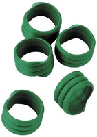 Marca Espiral Gallinas Verde 16mm 20ud