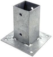 Anclaje Poste Cuadrado Madera 9x9cm