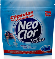 Capsulas Neoclor Lavavajillas 25u