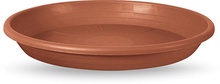 Plato Cilindro Plastico Marron 28cm