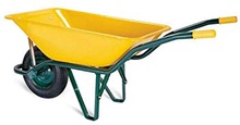Carretillo Europa Amarillo Obra Rueda Neumatica 90 Litros Carretillo Europa Amarillo Obra Rueda Neumatica 90 Litros
