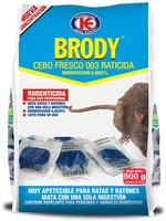 Raticida Brody Cebo Fresco Envase 500gr