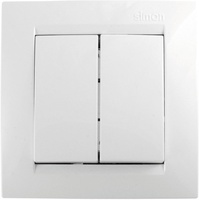 Doble Commutador Empotrable Serie Simon 15