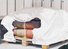 Toldo Reforzado con Ojales Blanco 5*8m