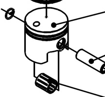 Piston Completo Desbrozadora Zuperverde Bc415
