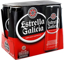 Estrella Galicia Lata 33 Cl - Pack 6 ud