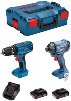 Pack Atornilladores Bosch Gdr 18v-160 + Gsb 18v-21