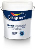 Pintura Plastica Essential Interior Blanco Bruguer 15 L