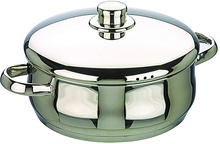 Cacerola con Tapa Inox Oslo 28 cm