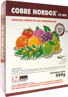 Fungicida Cobre Nordox 75 200 gr