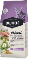 Pienso Gatos Ownat Classic Sterilized 4 kg Pienso Gatos Ownat Classic Sterilized 4 kg