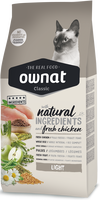 Pienso Gatos Ownat Classic Light 4 kg