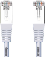 Cable Ethernet Rj45 Cat6 3 metros Blanco Simon