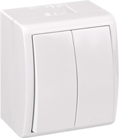 Interruptor Conmutador Doble Aquarius