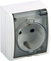 Base Enchufe Simon Aquarius Blanco