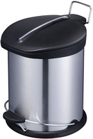 Cubo Pedal Sanitario Habitex Tapa Negra 3l