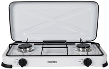 Cocina Portatil Gas 2 Fuegos Camping Habitex Camper 2