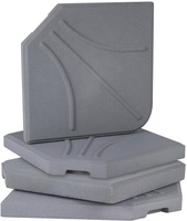 Pie Cemento Parasol Lateral 16 kg.