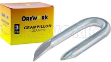 Grampillon Galvanizado 17x25 Orework Paquete 3 kg	