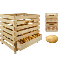 Caja Madera para Almacenaje de Patatas Caja Madera para Almacenaje de Patatas