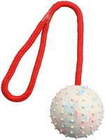Pelota con Cuerda, Caucho Natural, �5 Cm, 1.00 m