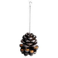 Comedero con Forma de Pi�a para Pajaros