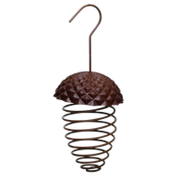 Comedero para Pajaros con Forma de Bellota en Espiral