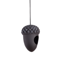 Comedero para Pajaros Forma Bellota PVC