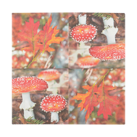 Servilletas de Papel Seta Venenosa / Hojas