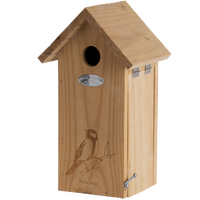 Pajarera Silueta de Carbonero Comun