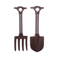 Termometro Jardin de Horquilla y Pala