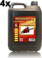 Pack Ahorro Aceite Cadena Brooks Motosierra 5 Litros 4 Unidades