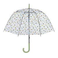 Paraguas Transparente con Estampado de Abejas