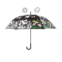 Paraguas Magico Pajaros que Cambian de Color