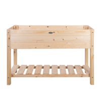 Mesa Cultivo Elevada en Blanco L