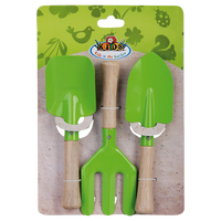 Juego de Herramientas de Jardin Juguete Set 3 Verde