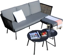 Conjunto sofa jardin Palermo