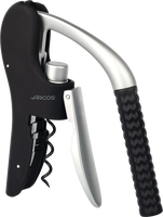 Sacacorchos Cromado Mate Arcos