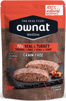Sobre Wetline Ownat Gatos Grain Free Ternera y Pavo